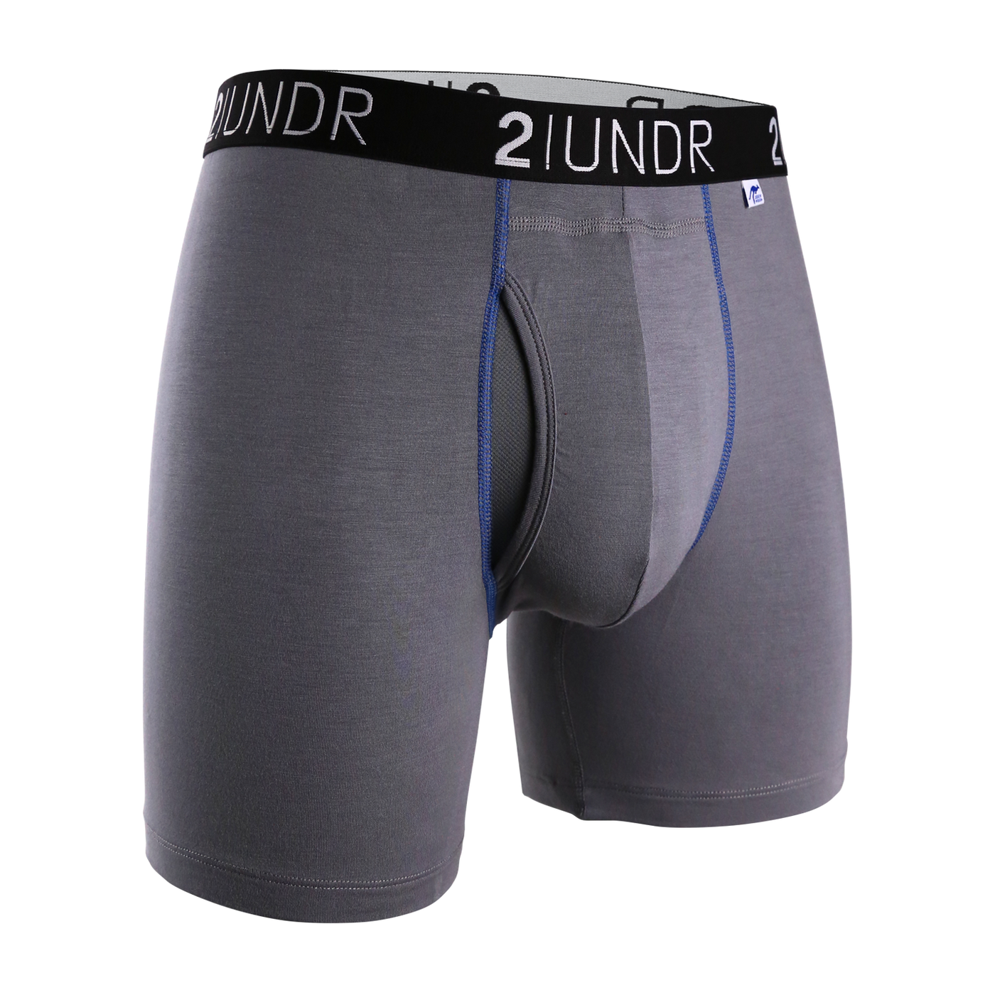 Swing Shift 6" Boxer Brief 3 Pack Boxset - Black - Grey - Navy