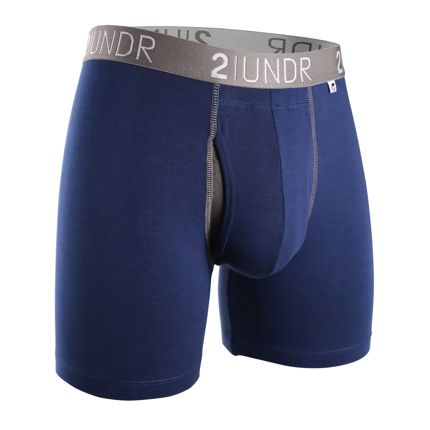 Swing Shift 6" Boxer Brief 3 Pack Boxset - Black - Grey - Navy