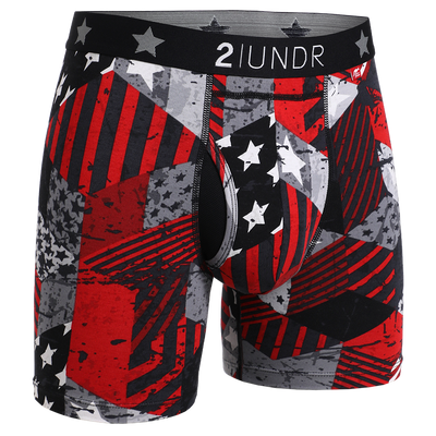 Swing Shift 6" Boxer Brief 3 Pack Boxset - Freedom 1-2-3