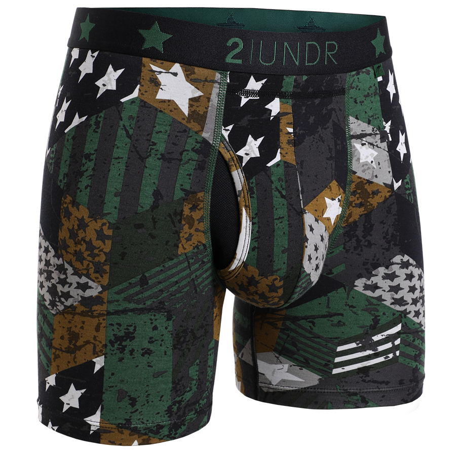 Swing Shift 6" Boxer Brief 3 Pack Boxset - Freedom 1-2-3