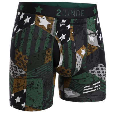 Swing Shift 6" Boxer Brief 3 Pack Boxset - Freedom 1-2-3