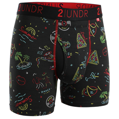 Swing Shift 6" Boxer Brief - Casino Island Collection- 6 Pack