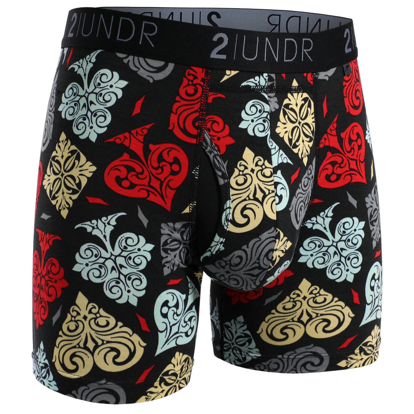 Swing Shift 6" Boxer Brief - Casino Island Collection- 6 Pack