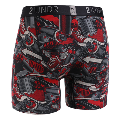 Swing Shift 6" Boxer Brief - Sneakers