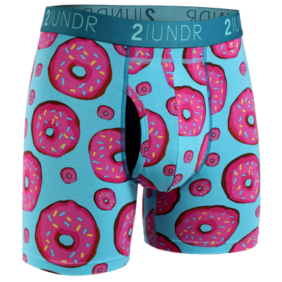 Swing Shift 6" Boxer Brief 3 Pack Boxset - Donuts/Poutine/Banana