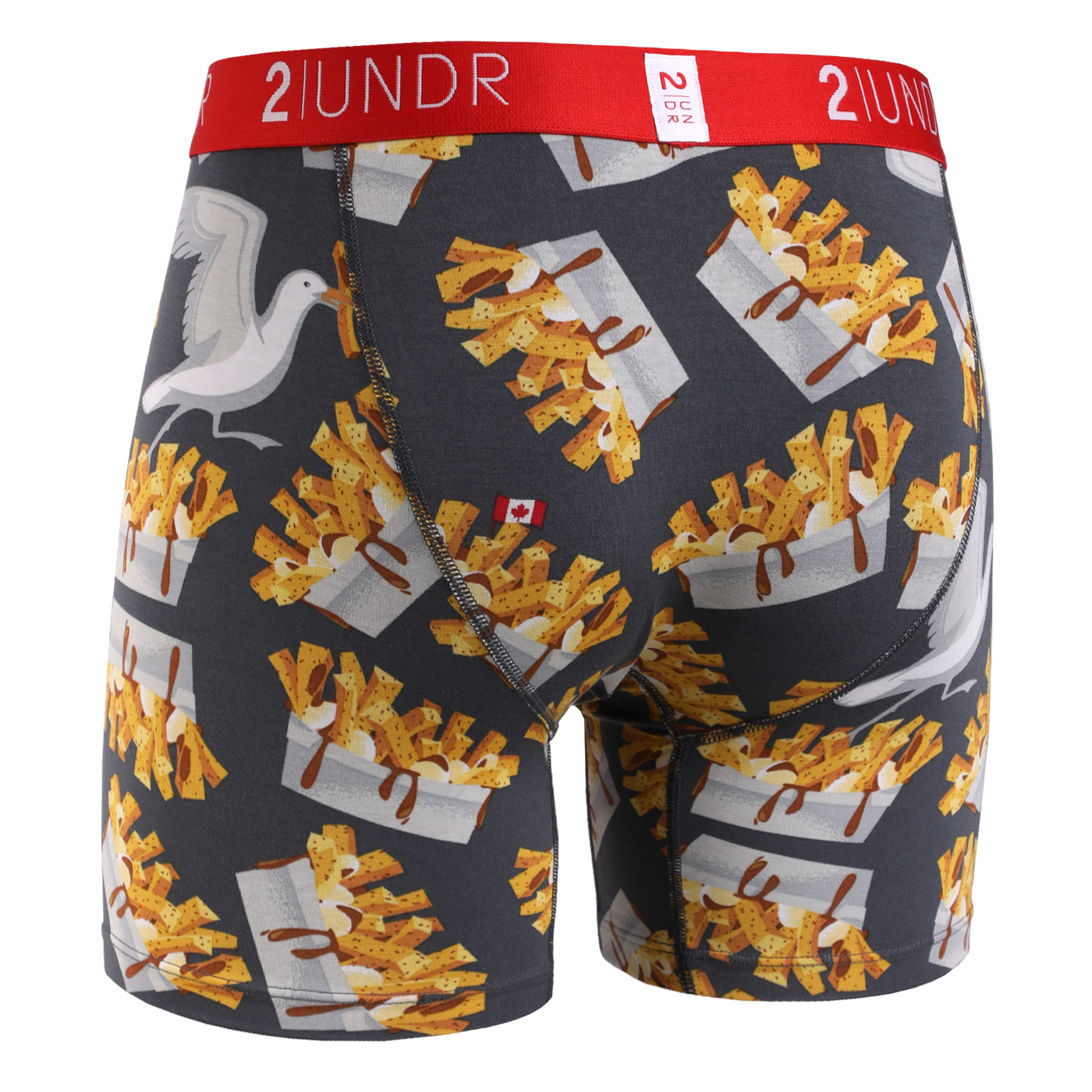 Swing Shift 6" Boxer Brief - Poutine