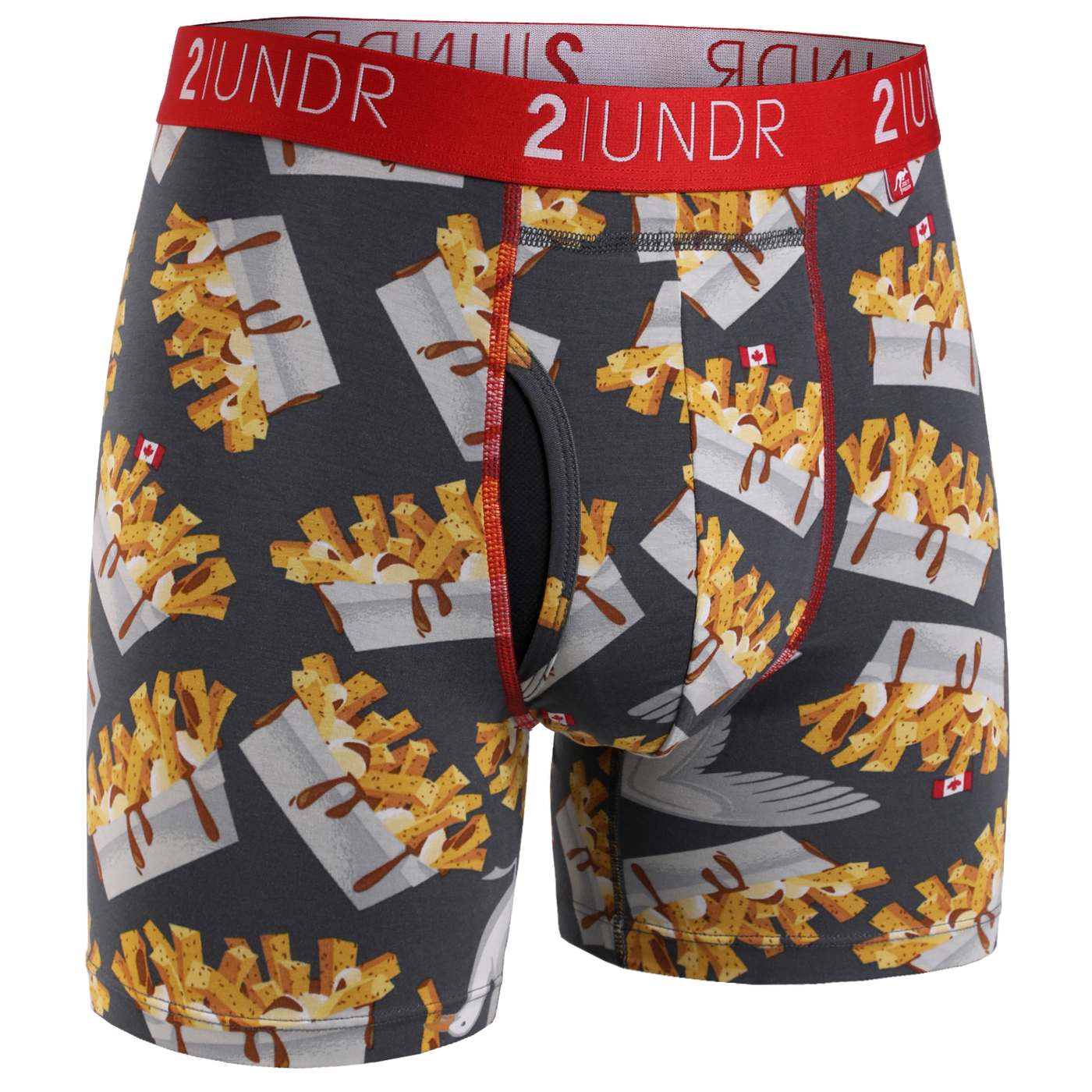 Swing Shift 6" Boxer Brief - Poutine