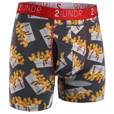 Swing Shift 6" Boxer Brief 3 Pack Boxset - Donuts/Poutine/Banana