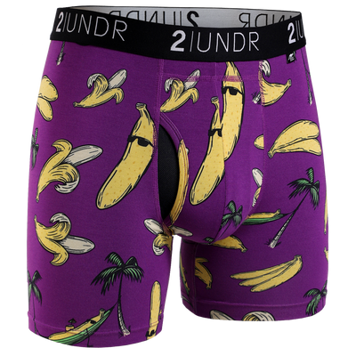 Swing Shift 6" Boxer Brief 3 Pack Boxset - Donuts/Poutine/Banana