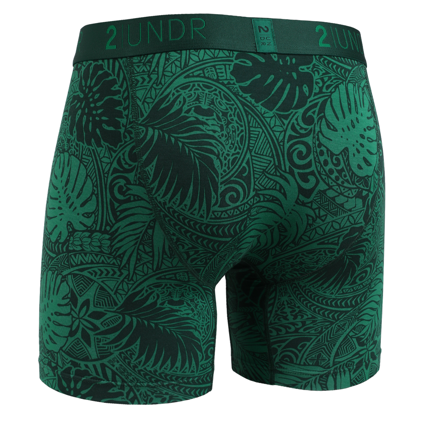 Swing Shift 6" Boxer Brief - Coastal Green