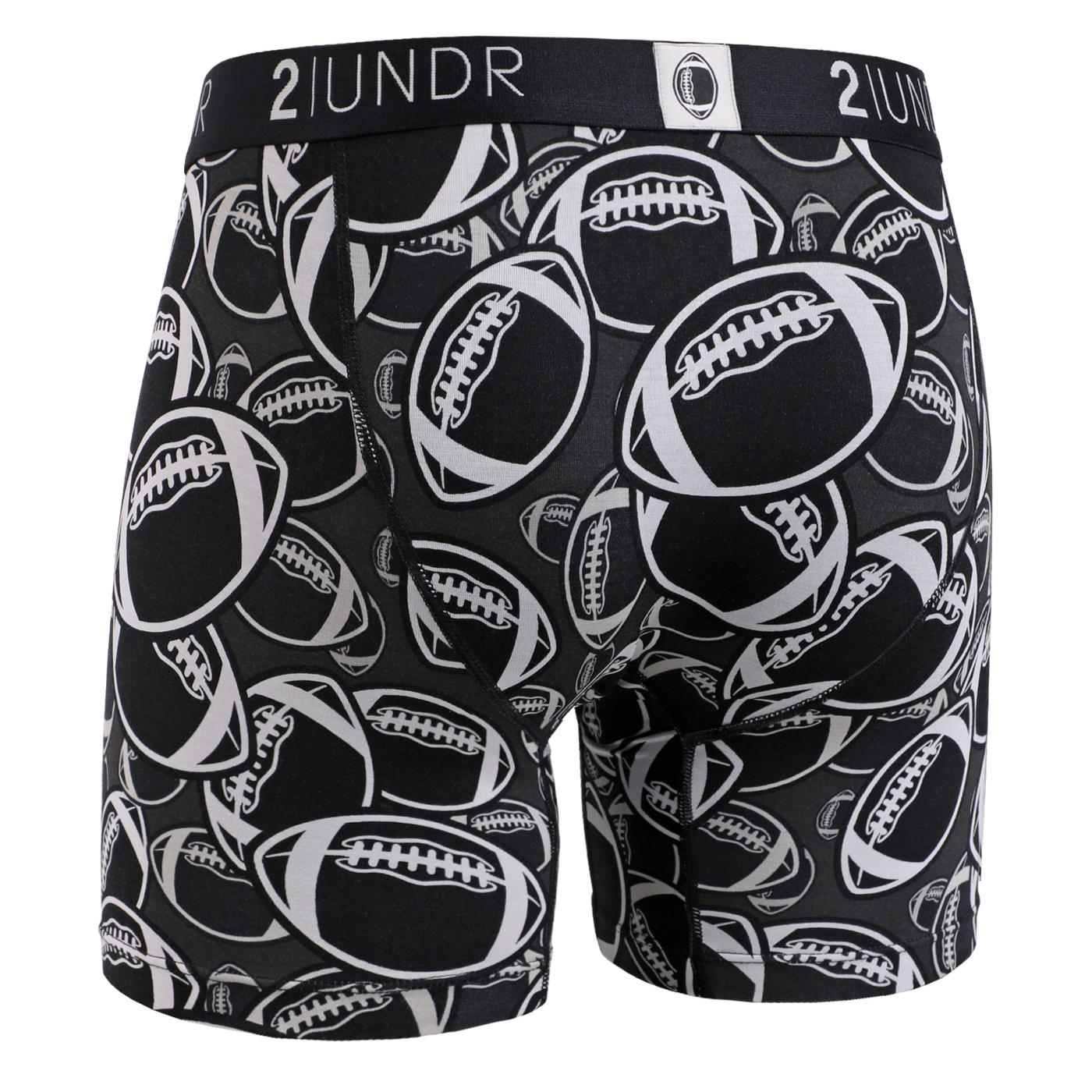 Swing Shift 6" Boxer Brief - Grid Iron