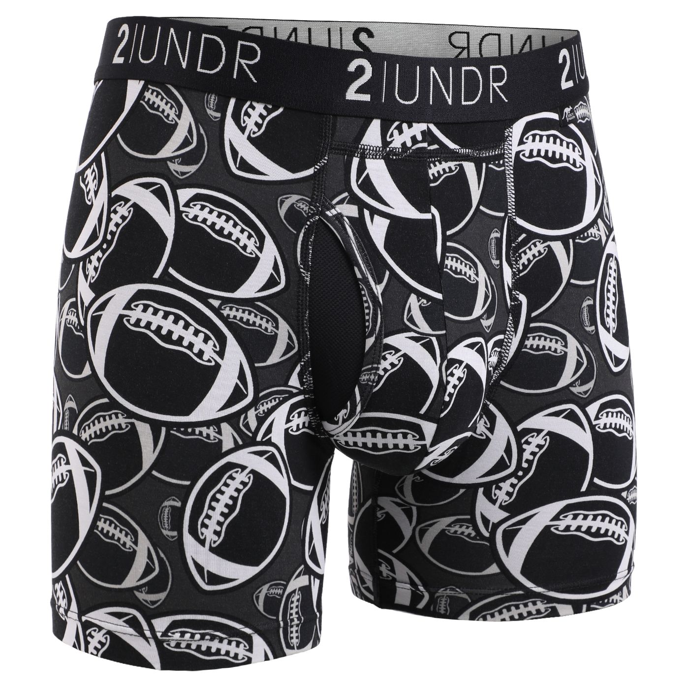 Swing Shift 6" Boxer Brief - 3 Pack Boxset - Grid Iron/Hoops/Upper Deck