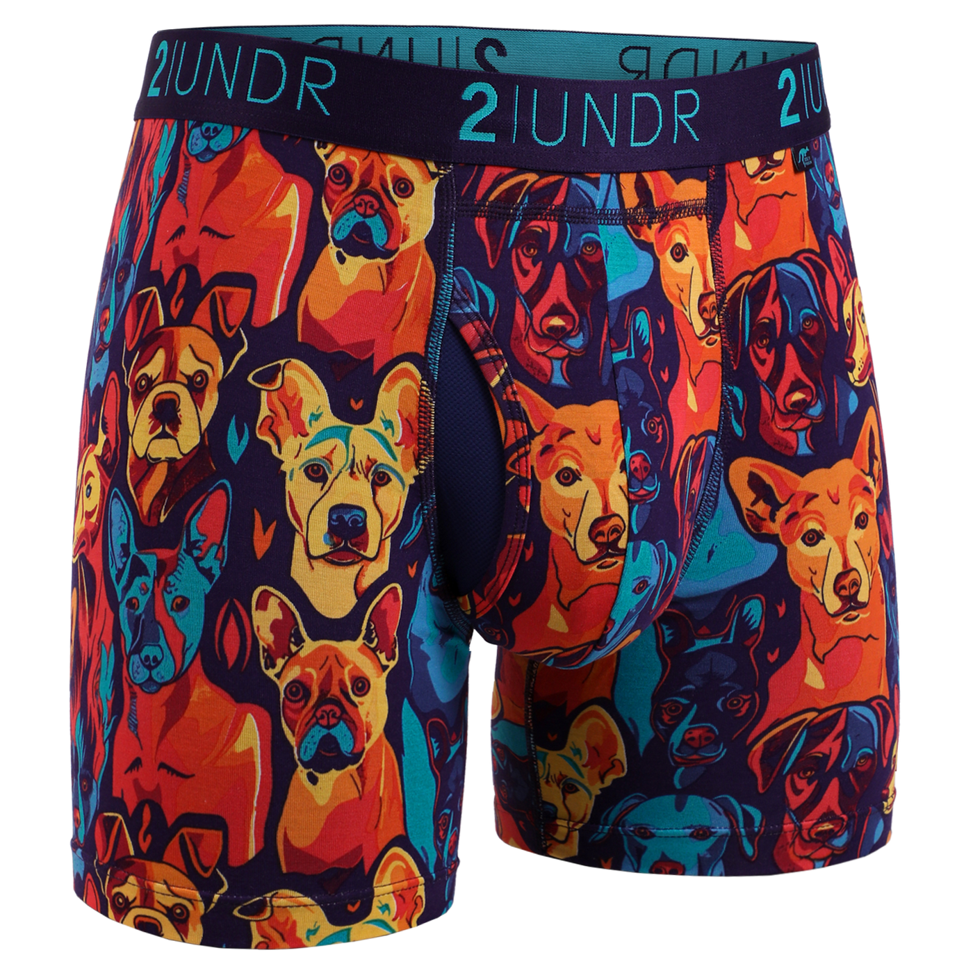 Swing Shift 6" Boxer Brief - Mans Best Friend