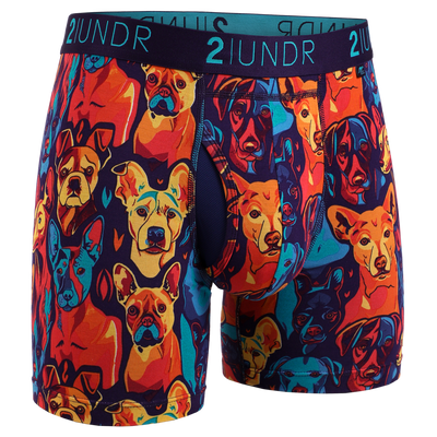 Swing Shift 6" Boxer Brief - 3 Pack Boxset - Friend/Turtle/Kitty