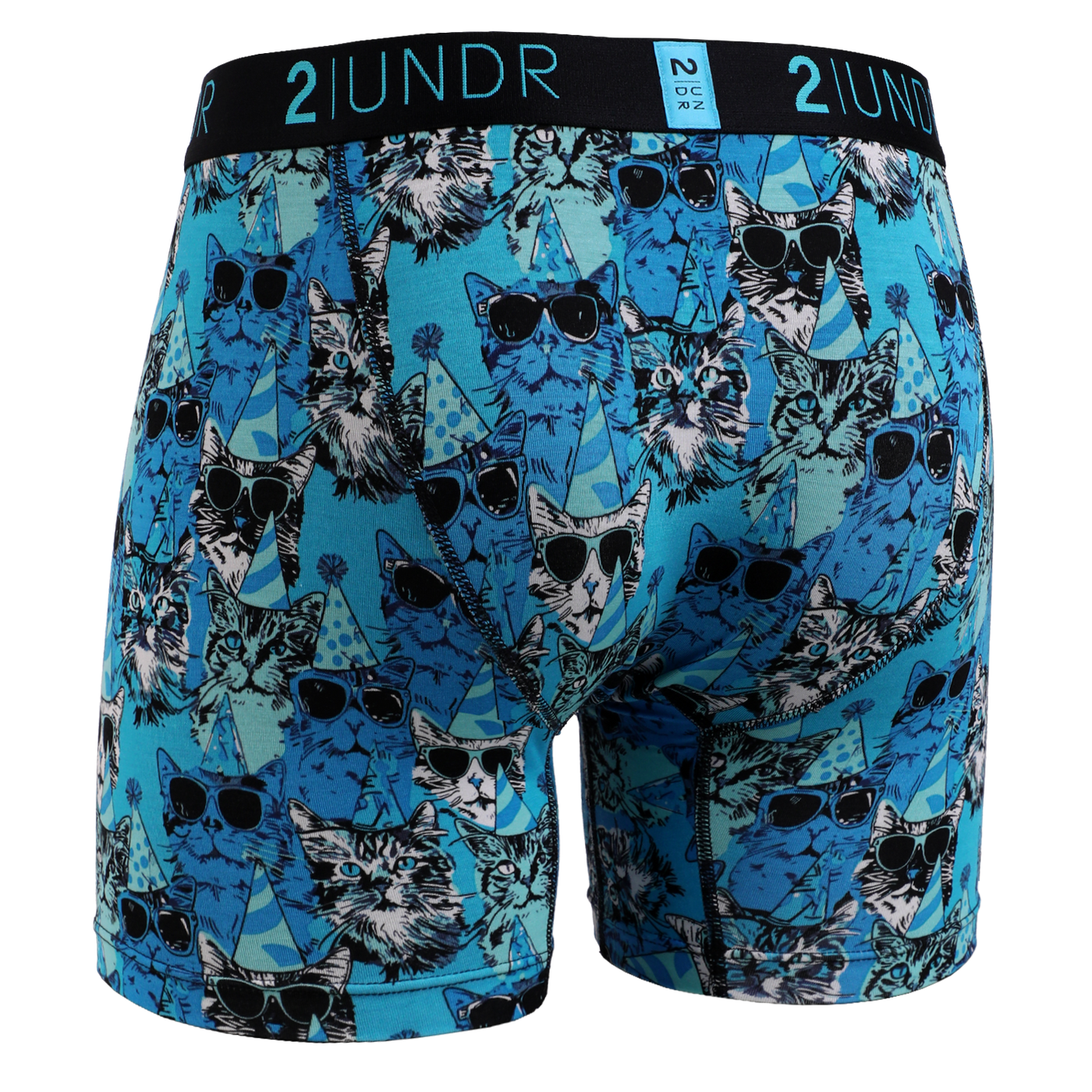Swing Shift 6" Boxer Brief - Kitty Corner