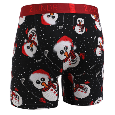 Swing Shift 6" Boxer Brief - Black Frost