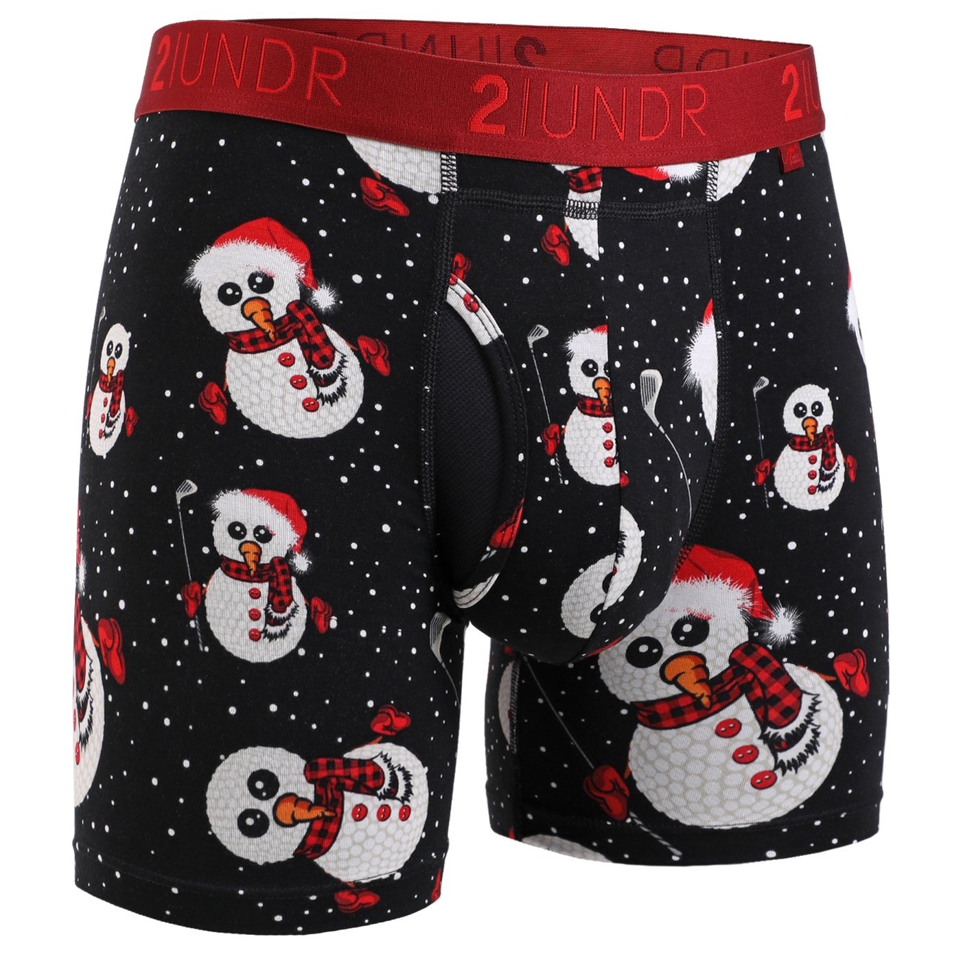 Swing Shift 6" Boxer Brief - Black Frost