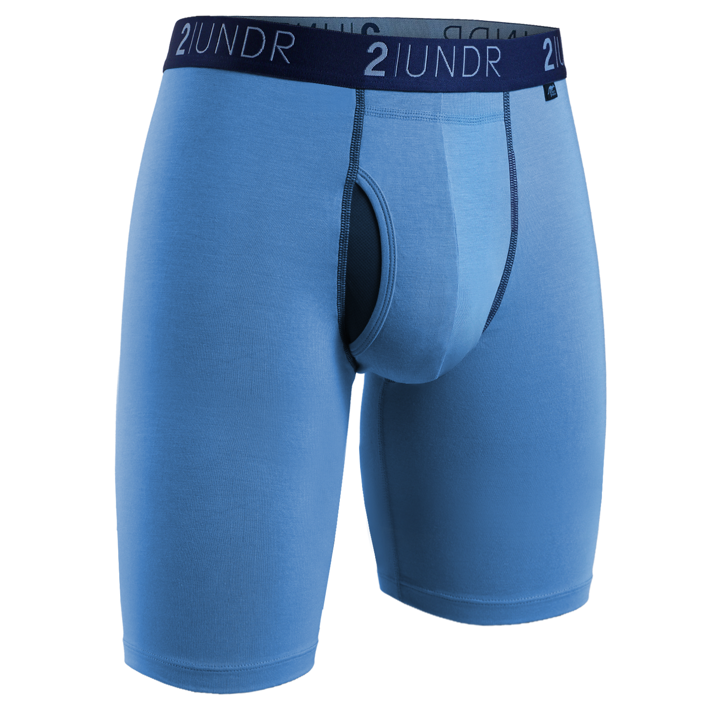 Swing Shift 9" Long Leg - Sky Blue