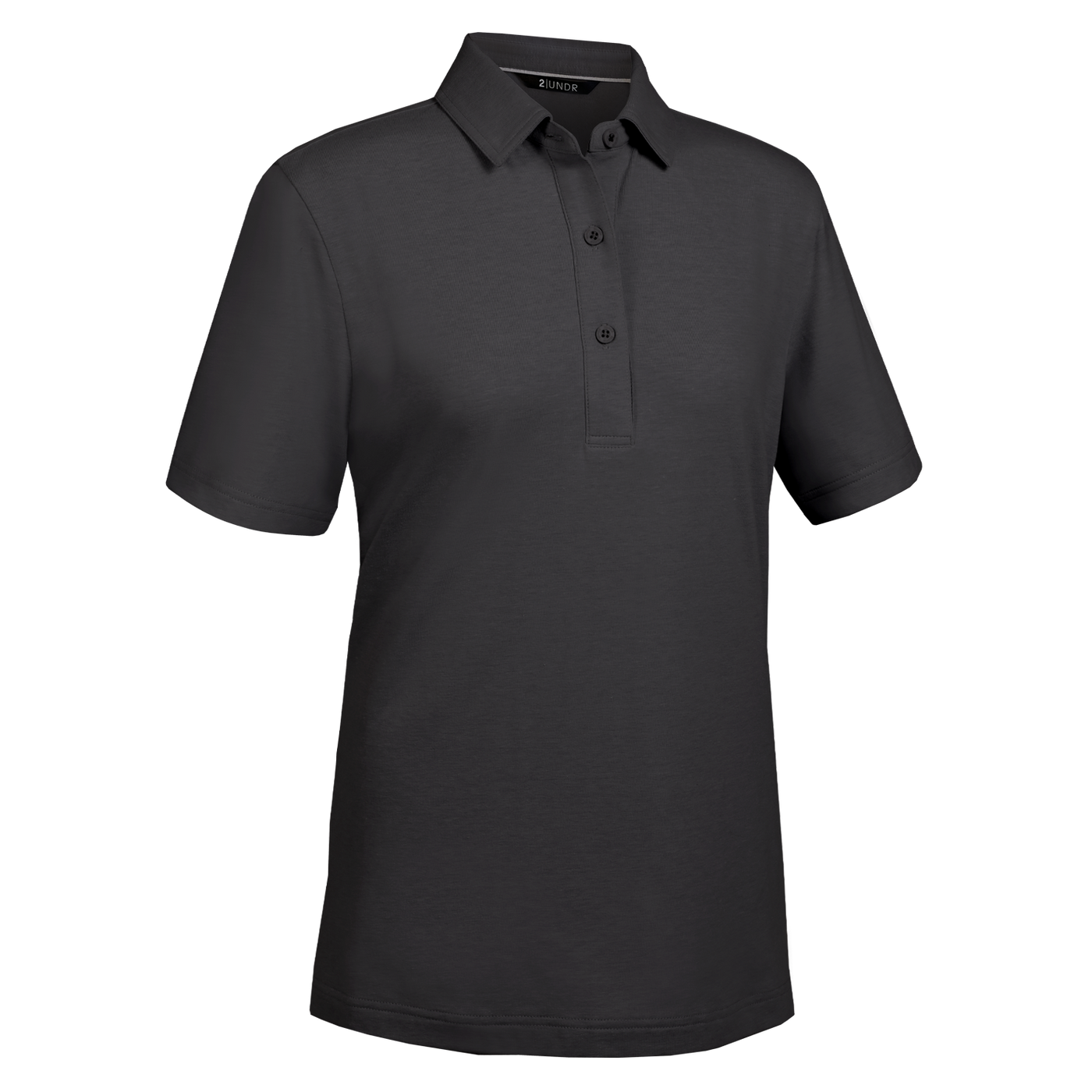 Womens Short Sleeve Polo - The Classic - Black