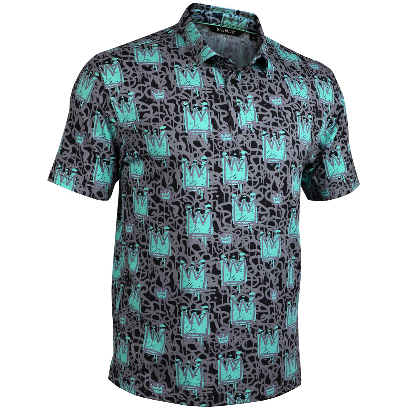 Short Sleeve Polo - The Draper - Crowns