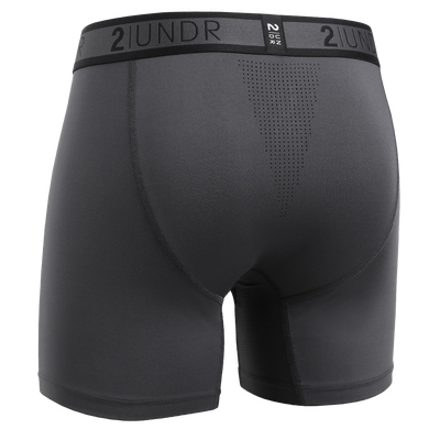 Sport Shift 6" Boxer Brief - Charcoal