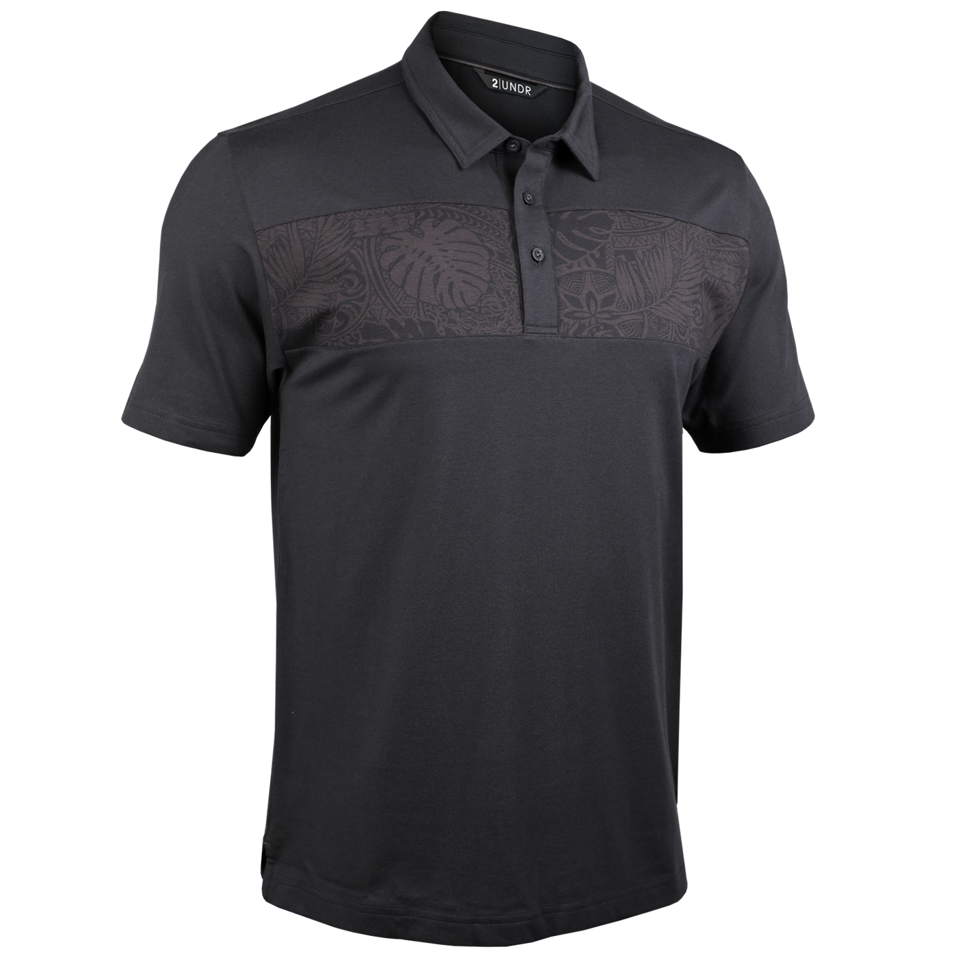 Short Sleeve Polo - The Pacino Polo - Coastal Black