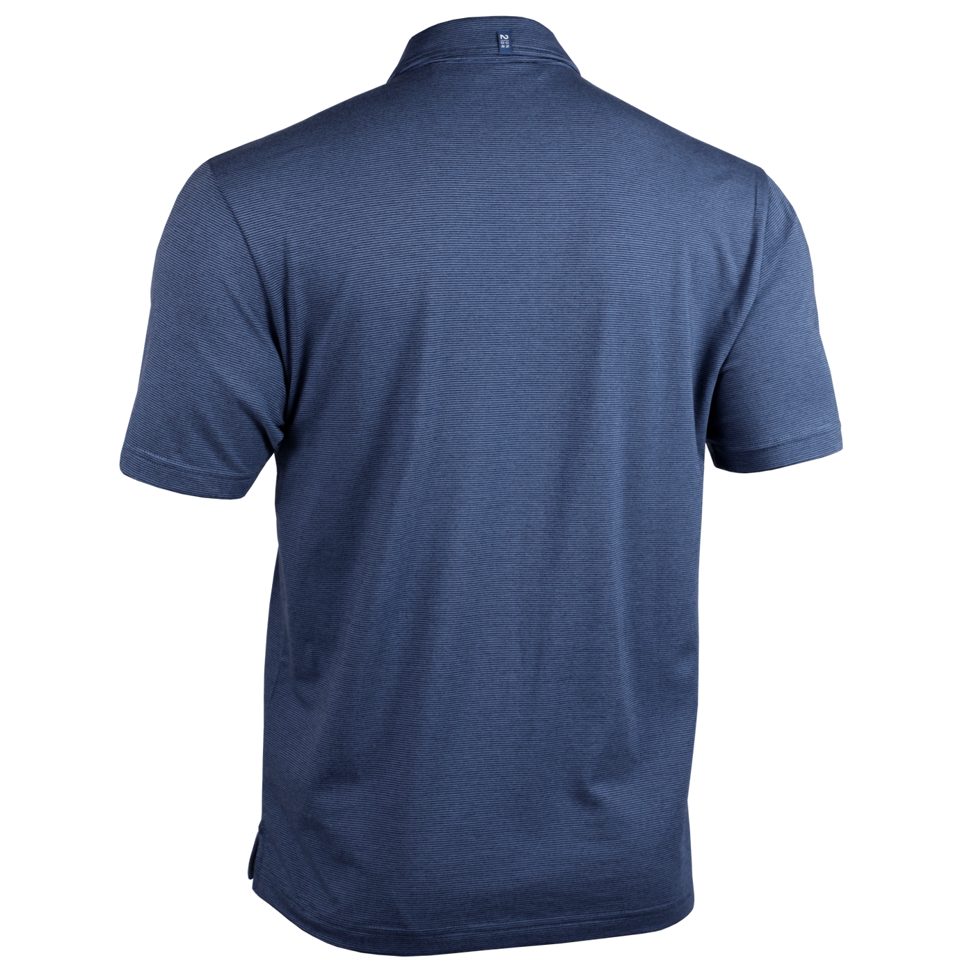 Short Sleeve Polo - The Microstripe Polo - Glacial Microstripe