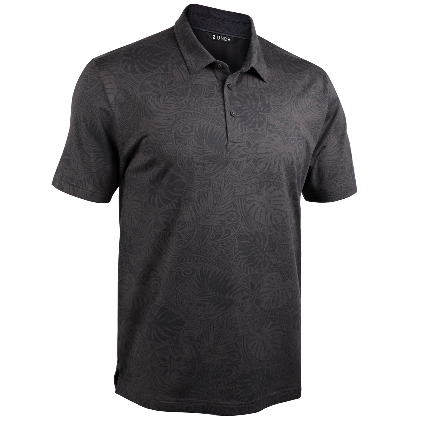 Short Sleeve Polo - The Ventura Polo - Coastal Black