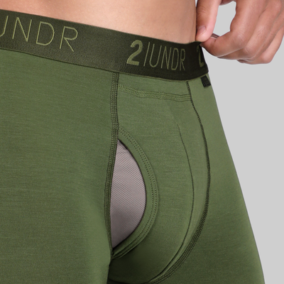 Swing Shift 9" Long Leg - Army Green