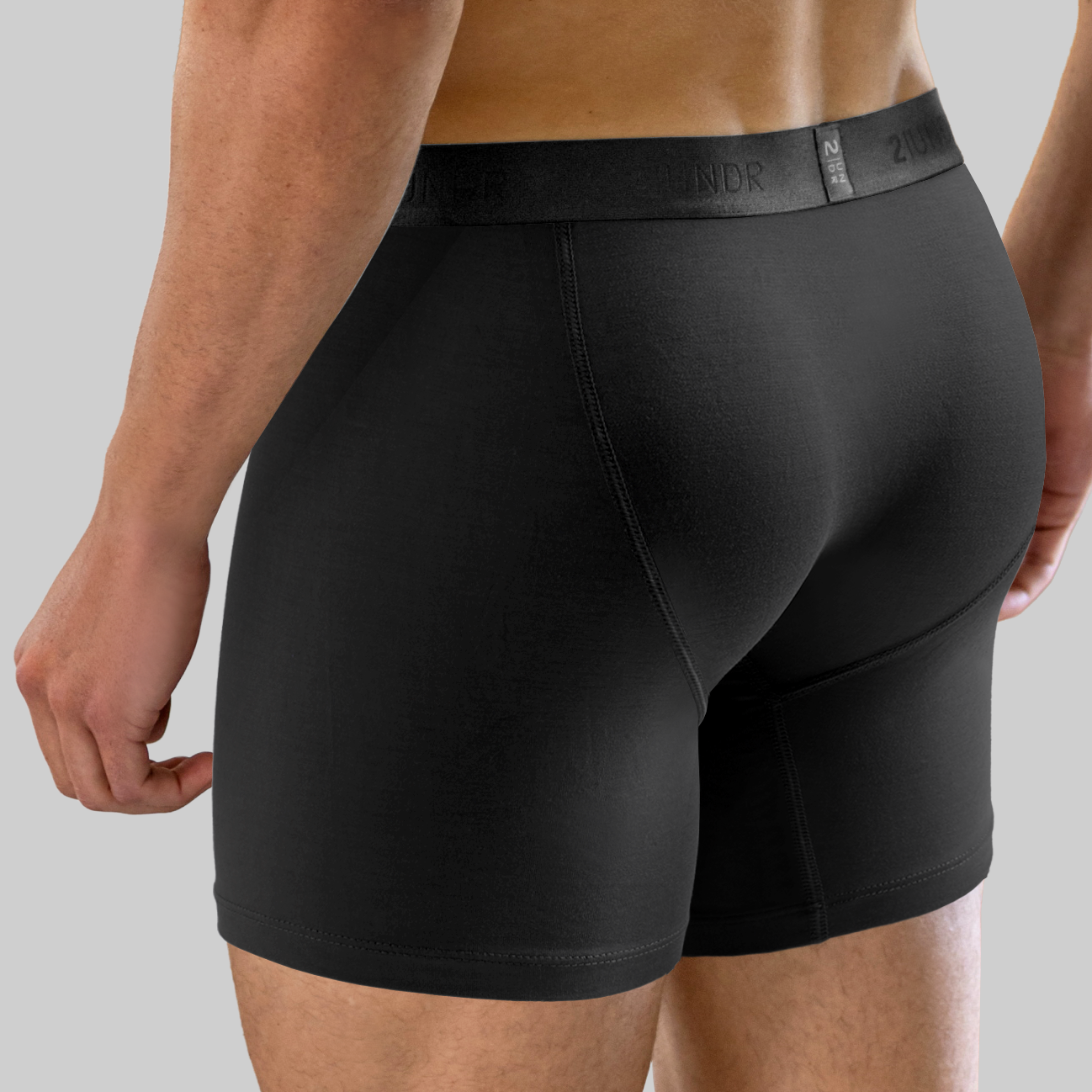 Day Shift 6" Boxer Brief - Black