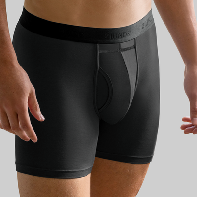 Day Shift 6" Boxer Brief - Black