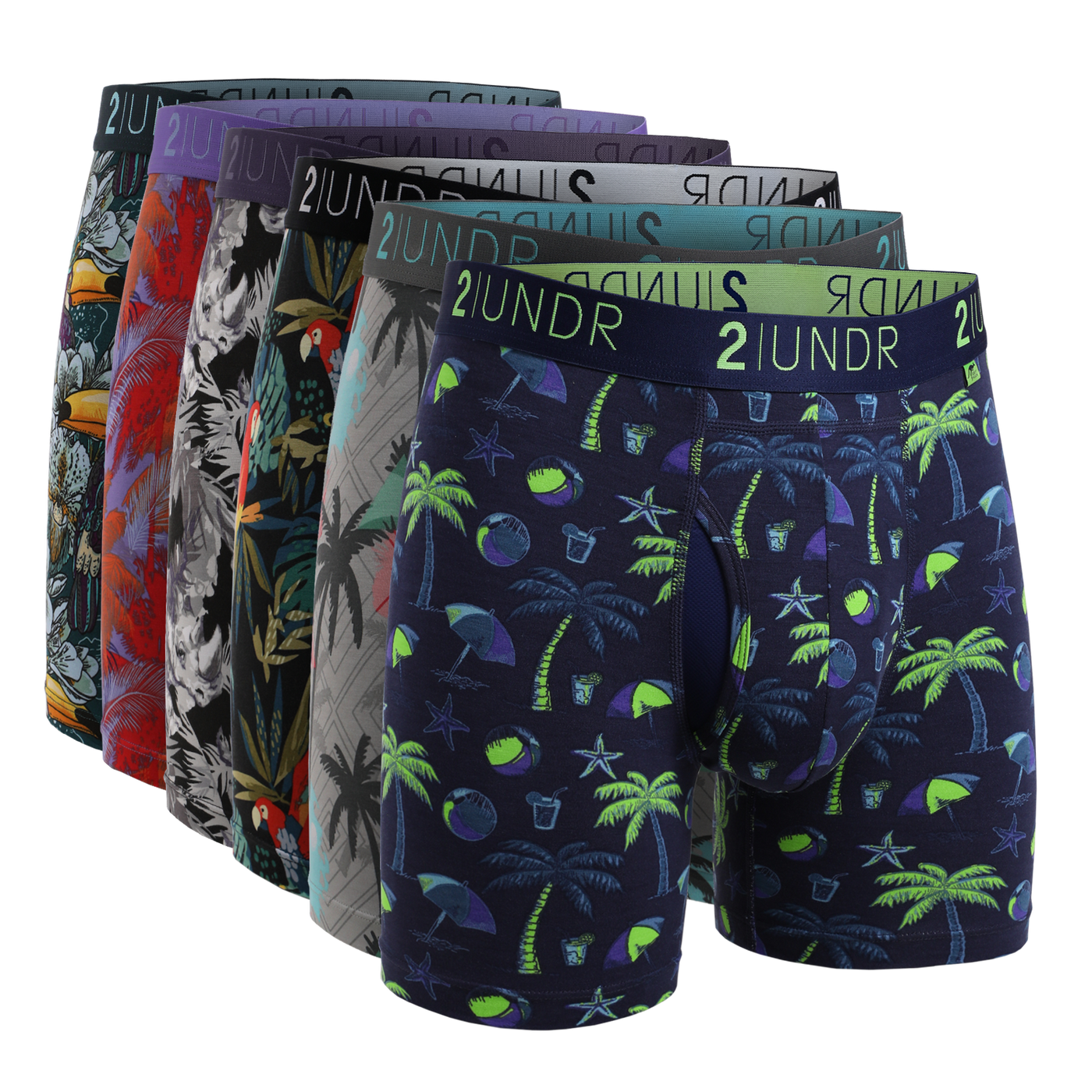 Swing Shift 6" Boxer Brief - Savanna Sun Bundle