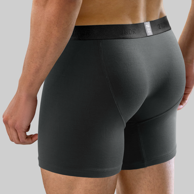Day Shift 6" Boxer Brief - Grey