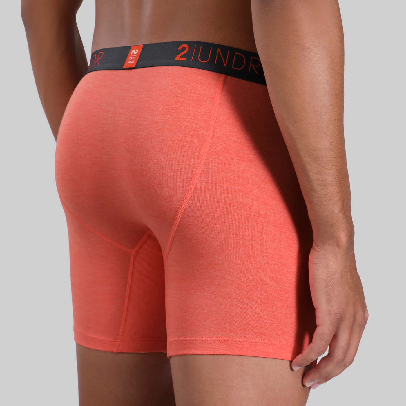 Swing Shift 6" Boxer Brief - Coral