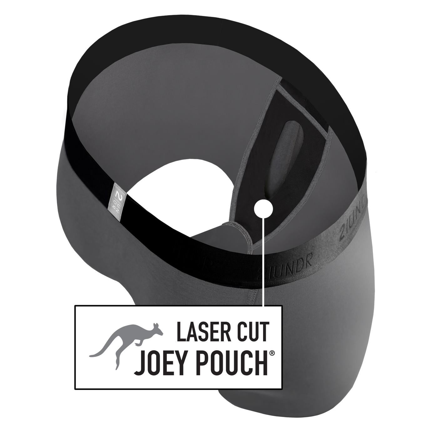 Day Shift 6" Boxer Brief - Black