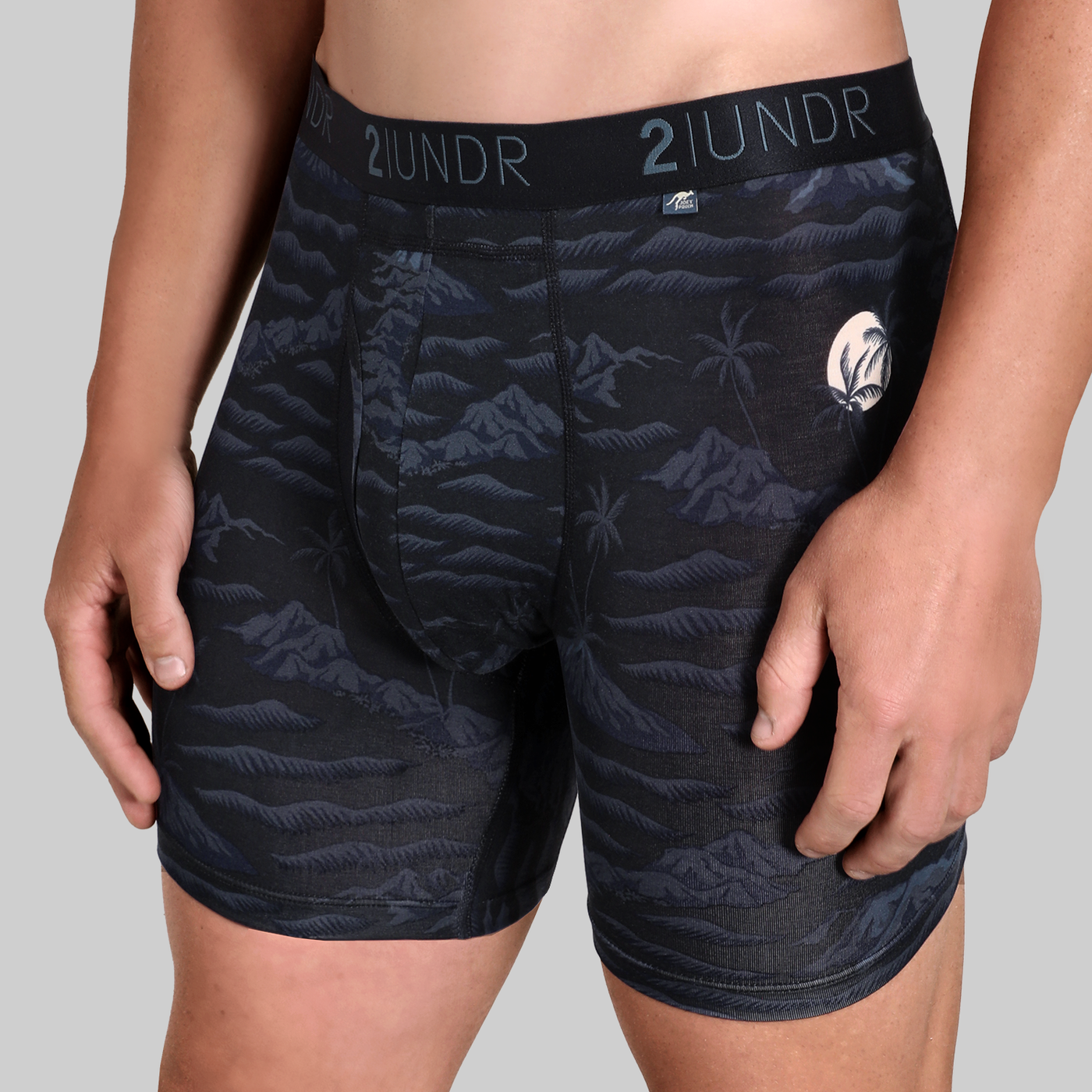 Swing Shift 6" Boxer Brief - Moonlit