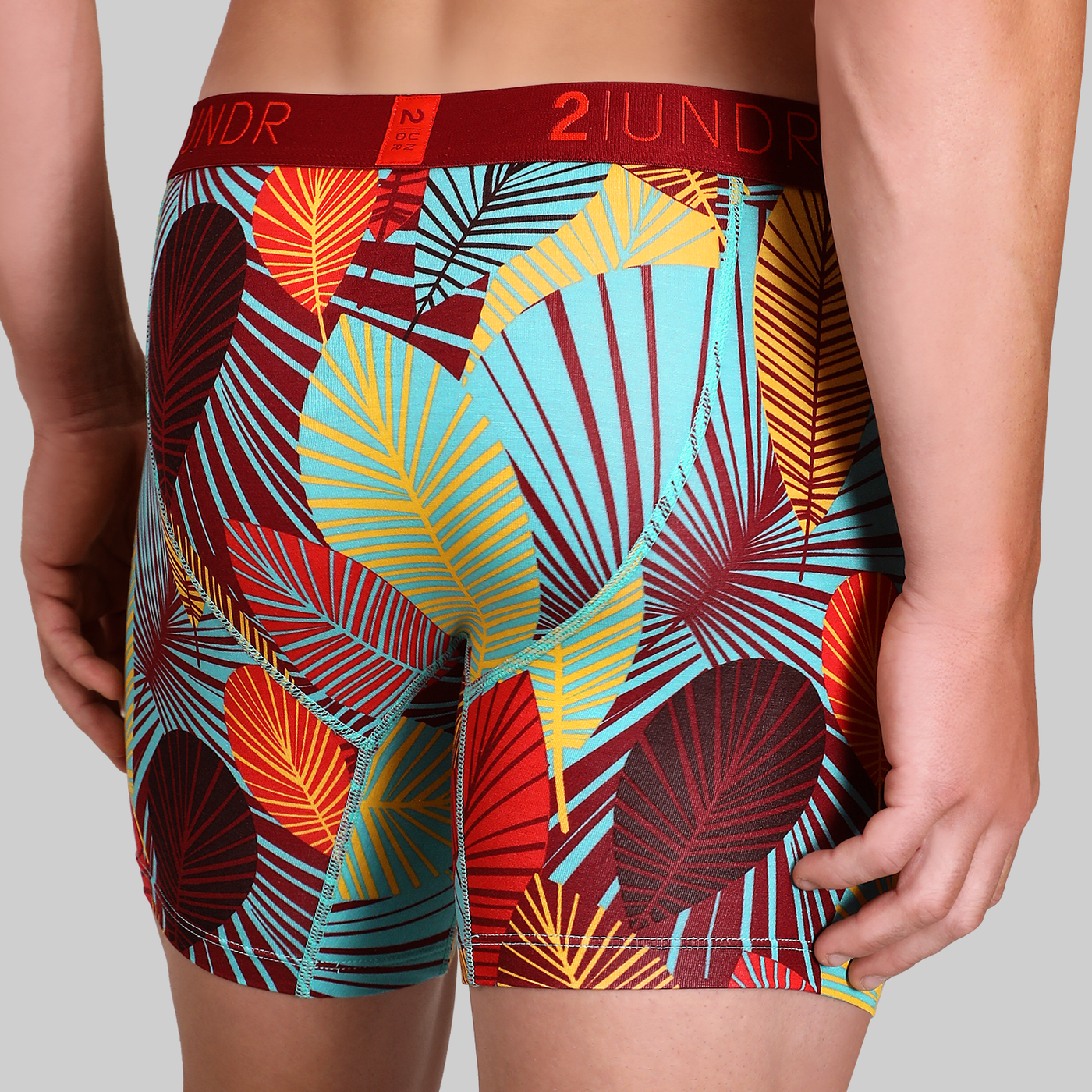 Swing Shift 6" Boxer Brief - Tropicana