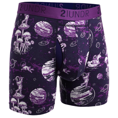 Swing Shift Boxer Brief 2 Pack - Space Golf Black - Navy