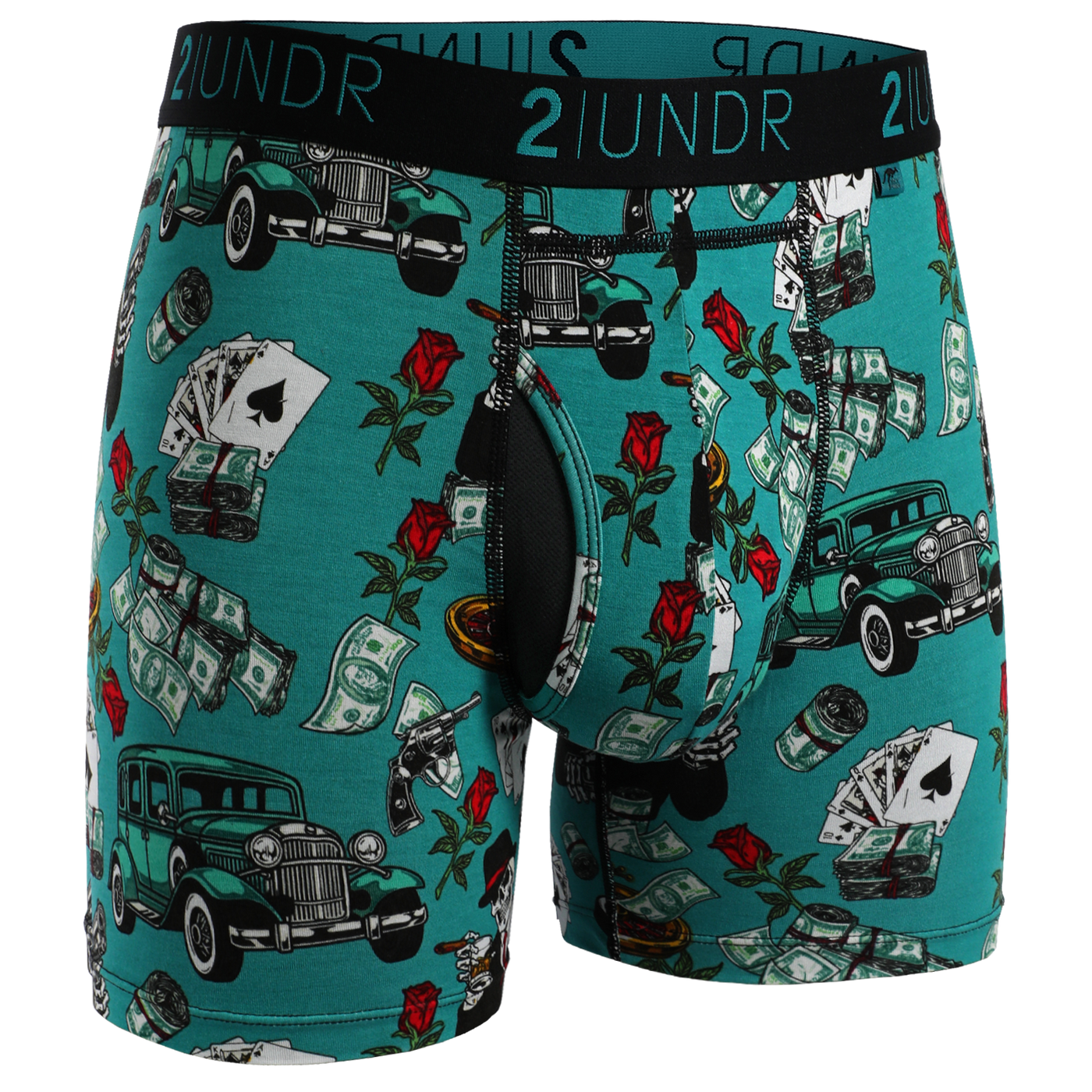 Swing Shift Boxer Brief 2 Pack - Mobsters - Vegas