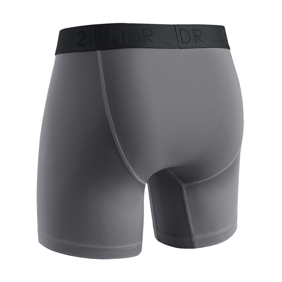 Power Shift Boxer Brief - Cool Grey