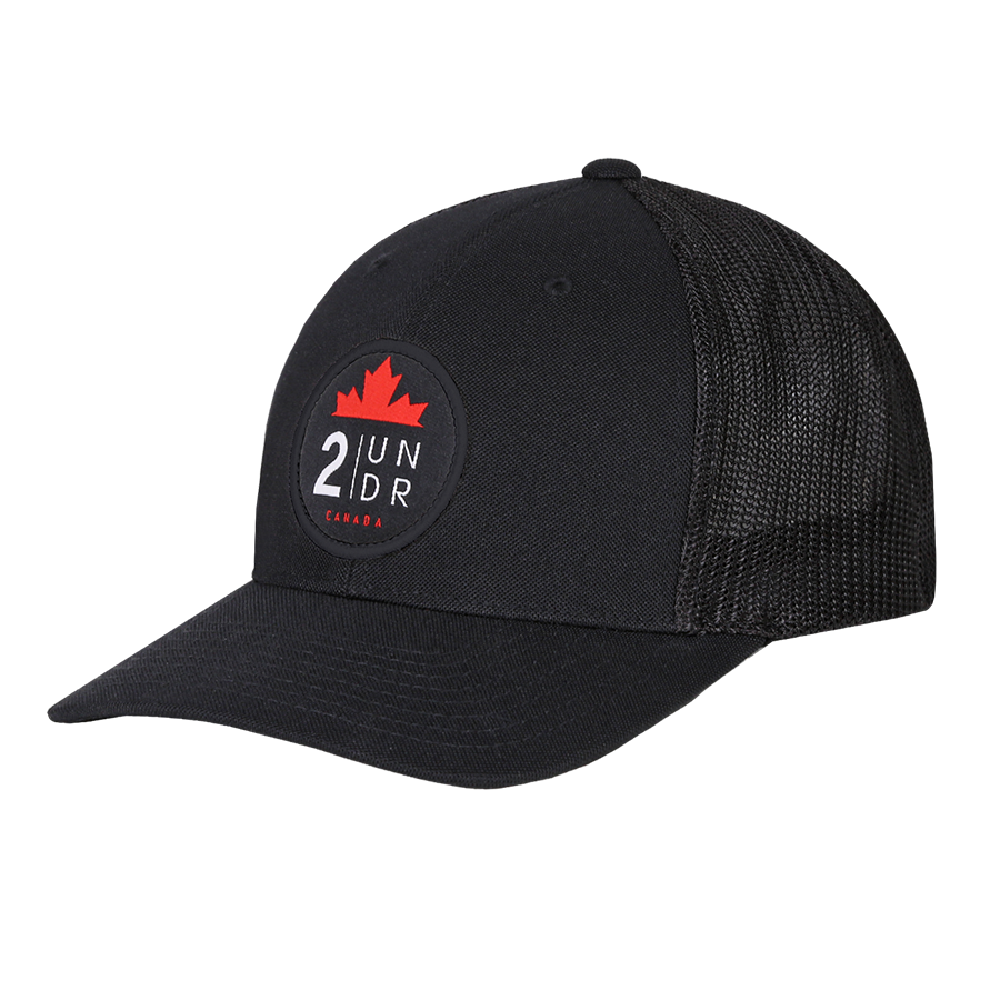Snap Back Mesh Solid Hat - Team Canada