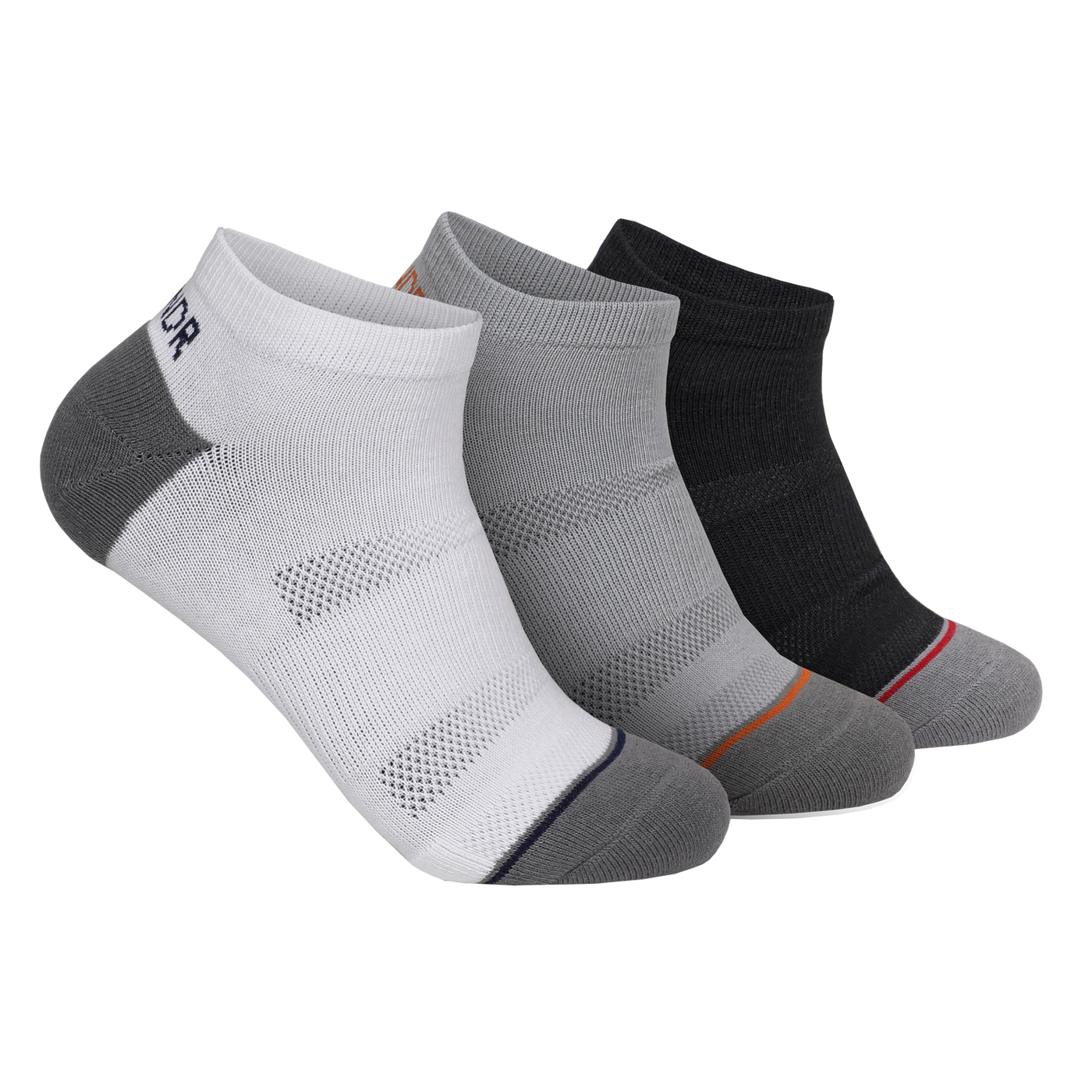 Sport Ankle Sock 3 Pack  - Assorted