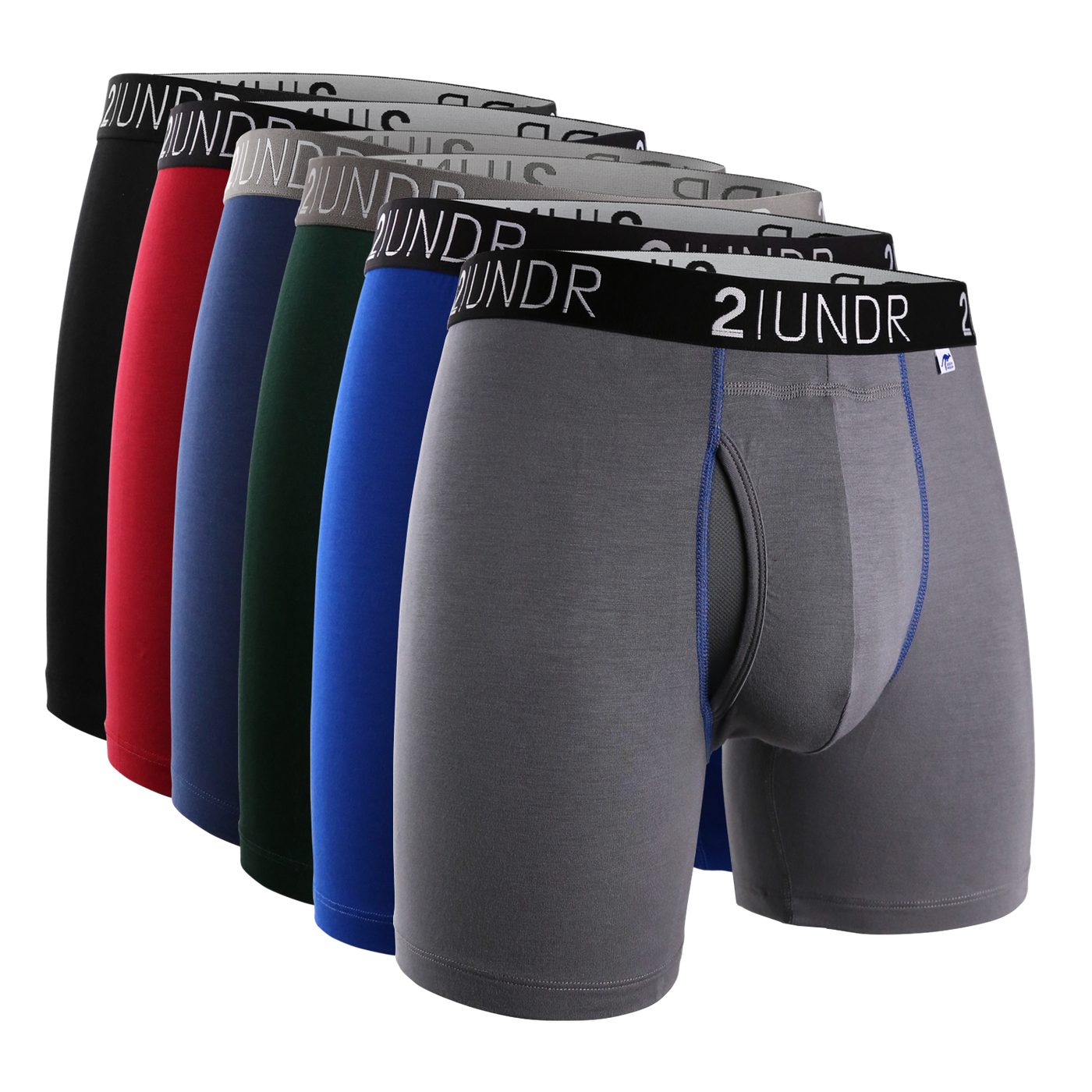 Swing Shift 6" Boxer Brief - Basics 6 Pack V2