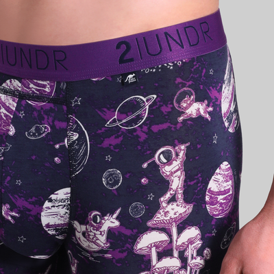 Swing Shift Boxer Brief - Space Golf Navy